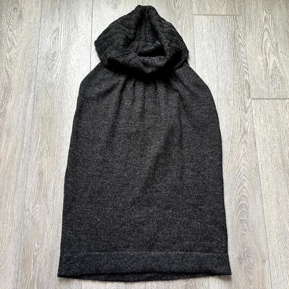 Dex XS Gray‎ turtleneck sleeveless sweater tunic / dress